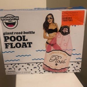Rose Bottle Pool Float